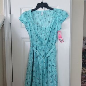 Junior Dress with Anchor design